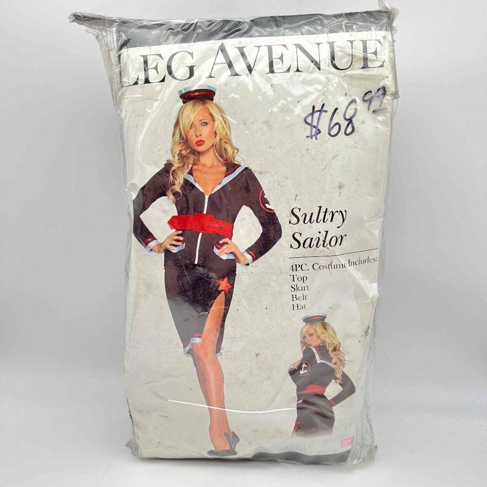 New Leg Avenue Sultry Sailor Costume - Size S/M